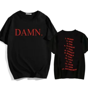 DAMN Kendrick Lamar Album T-shirt KLT5